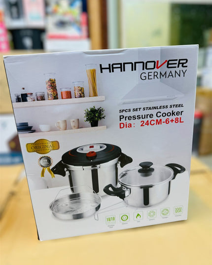 Hannover Germany 3 in 1 pressure cooker set