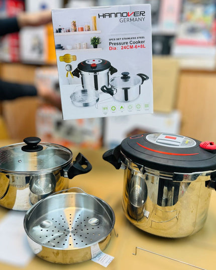 Hannover Germany 3 in 1 pressure cooker set