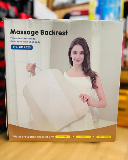Rechargeable Massage Backrest with infrared heating