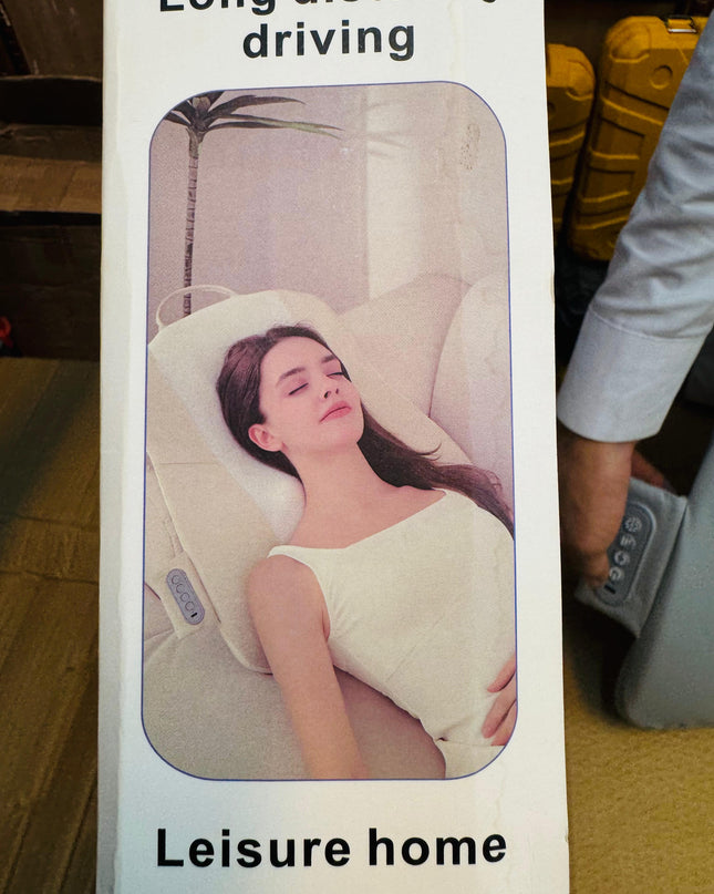 Rechargeable Massage Backrest with infrared heating