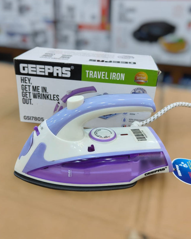 GEEPASS travel steam iron GSI 7805