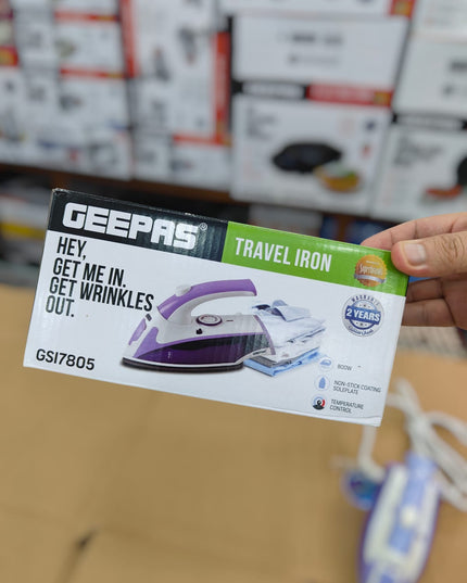 GEEPASS travel steam iron GSI 7805