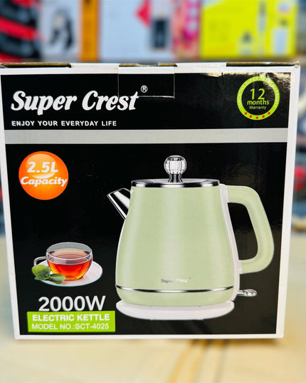 Super Crest 2.5L Electric Kettle SCT-4025