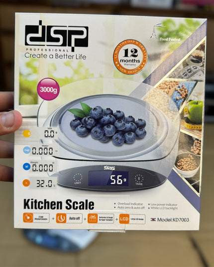 DSP 3KG kitchen scale