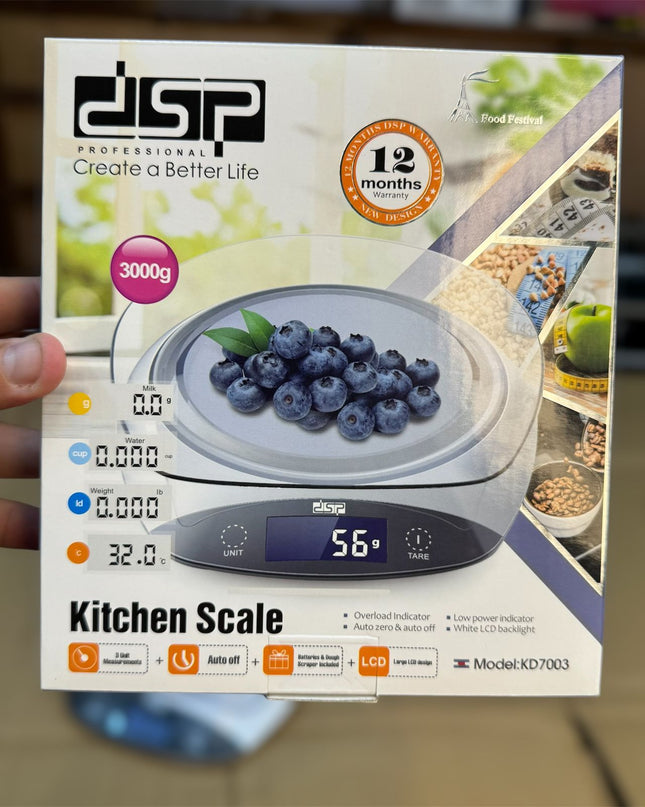 DSP 3KG kitchen scale