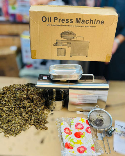 stainless steel oil press machine ( oil extractor machine )