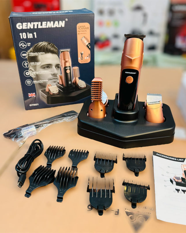 Professional Gentleman 10 in 1 grooming set  63350