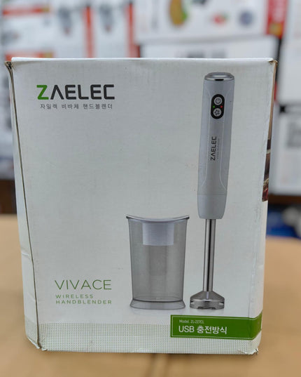 ZAELEC rechargeable hand blender