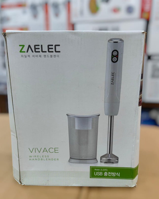 ZAELEC rechargeable hand blender