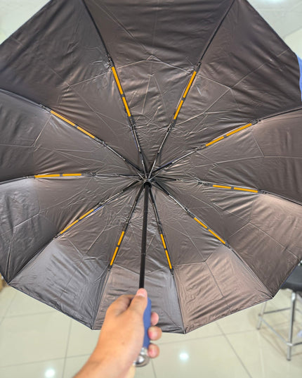 ABD automatic foldable umbrella with led light