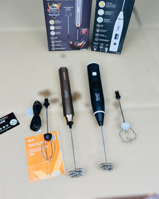 Raf 3 in 1 milk coffee Frother and egg whisker