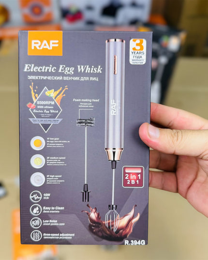 Raf 3 in 1 milk coffee Frother and egg whisker