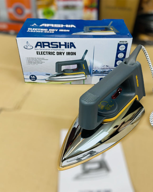 ARSHIA germany light weight dry iron