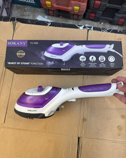 Sokany handy garment steamer & steam iron