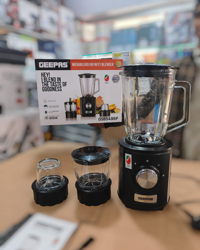 Geepas 3 in 1 infinity blender set GSB 5496p