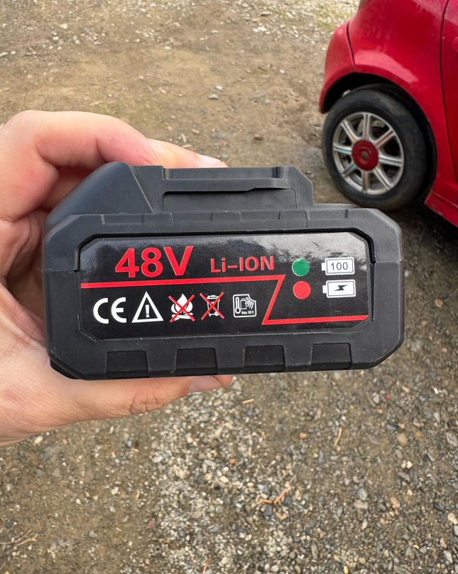 Multifunction Solar & car pressure washer 48v double battery