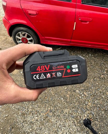 Multifunction Solar & car pressure washer 48v double battery