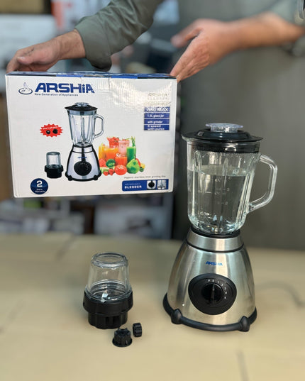 ARSHIA Germany 2 in 1 blender grinder