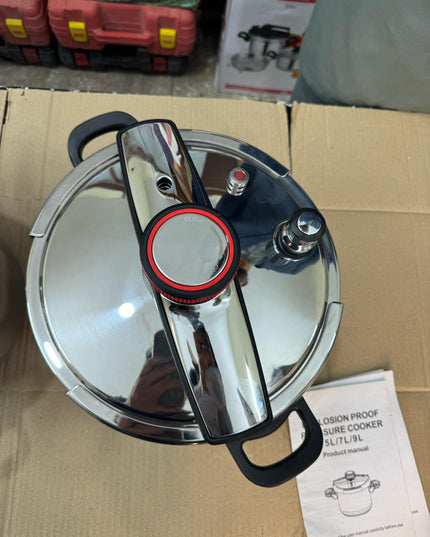 Germany lot AUTOMATIC PRESSURE COOKER 7 , 9 & 11 litter