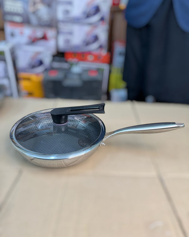 28 cm Honeycomb lesser coating flat Fry Pan
