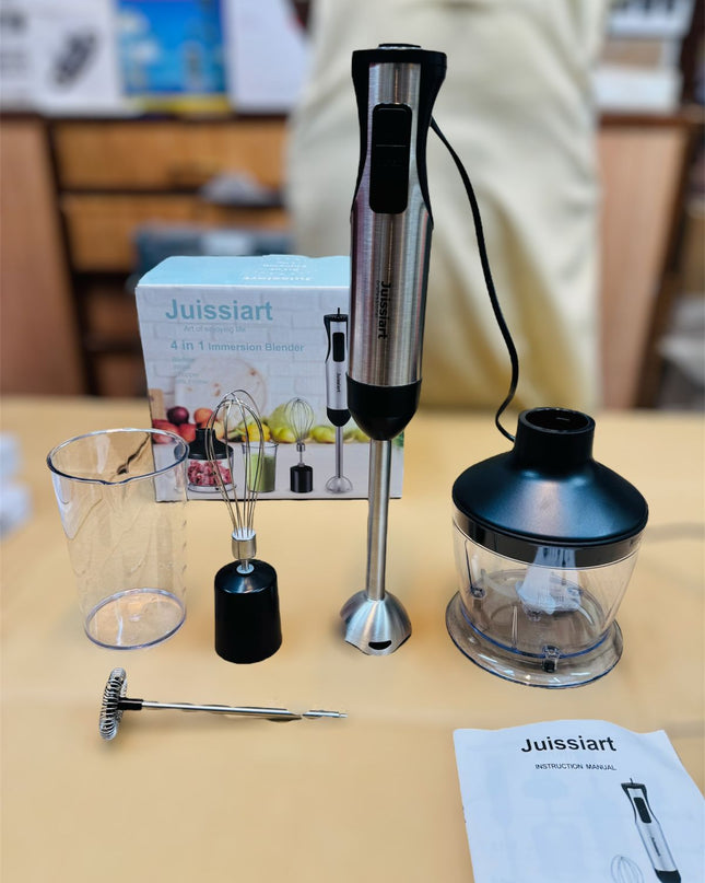 Juissiart 800W Multifunction 4 in 1 Hand Blender