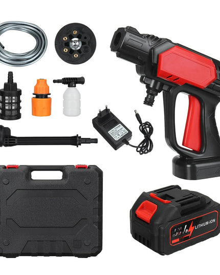Multifunction Solar & car pressure washer 48v double battery