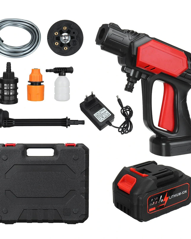 Multifunction Solar & car pressure washer 48v double battery