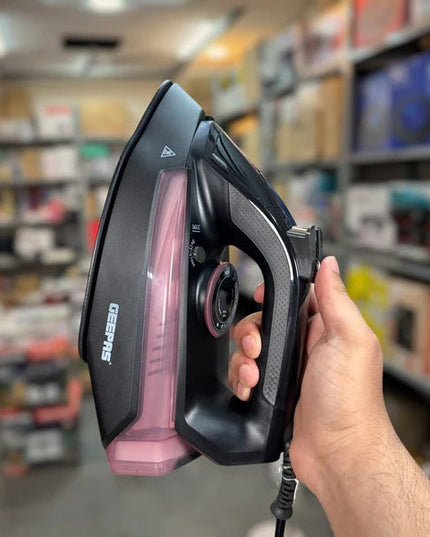 Geepas Ceramic Steam Iron || Original Product + 2-Year Local Warranty