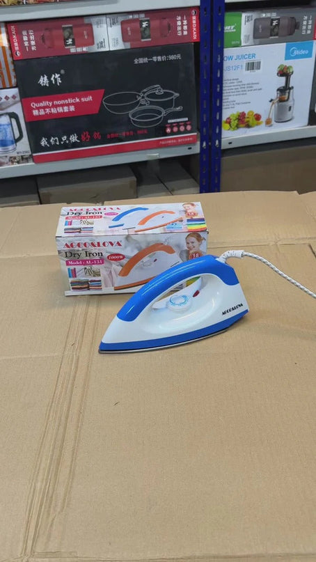 AGCO & LOVA Dry Iron - Lot Imported