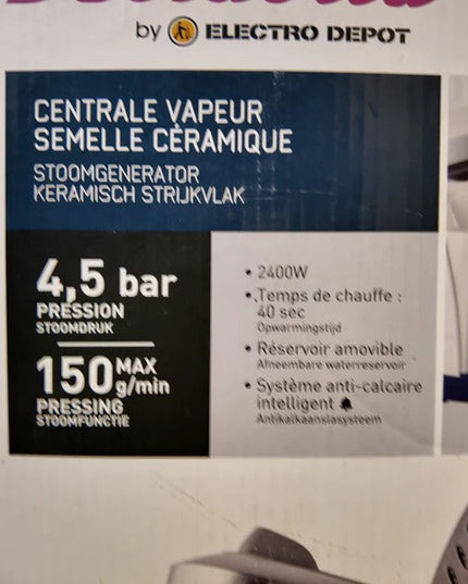 Bellavita Garment Steaming Iron - France Lot