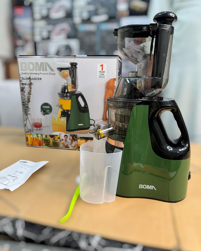 BOMA Germany slow juicer cold press juicer juicer extractor