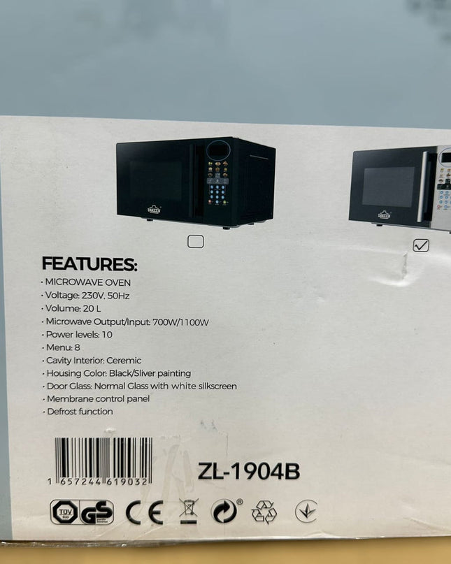 Uakeen 20L Digital Microwave Oven ZL-1904B
