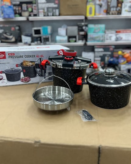 Uakeen 4L & 6L Digital Pressure Cooker