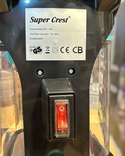 Super Crest Carpet steam Vacuum Cleaner SCT-1042