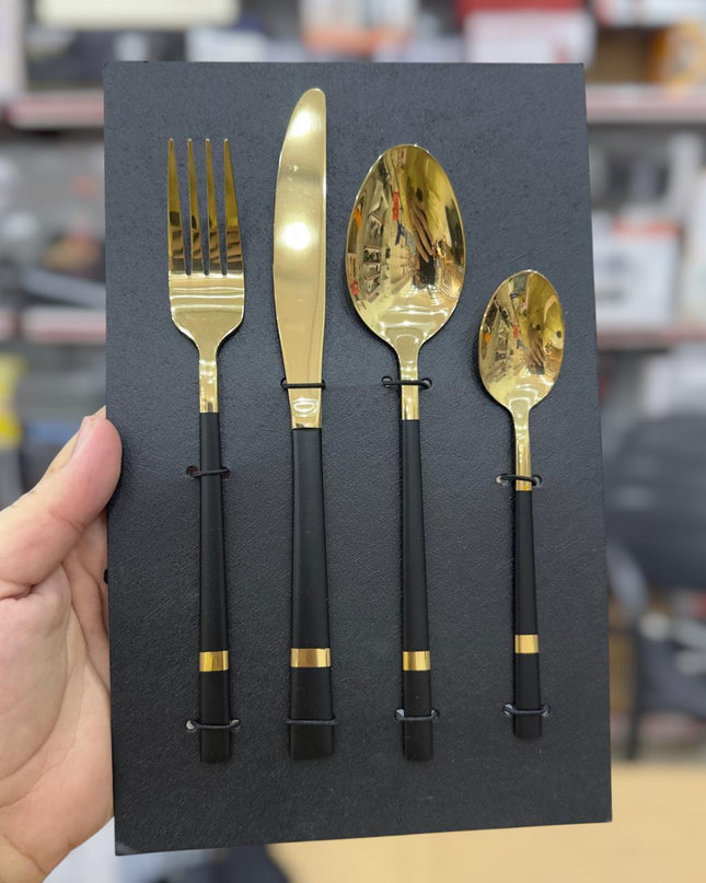 36pcs Elegant Stainless Steel Cutlery Set-Zah