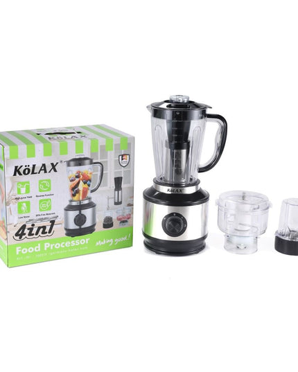 KOLAX 4 in 1 Food Processor (food factory )Food Meat and Vegetable chopper 1200W