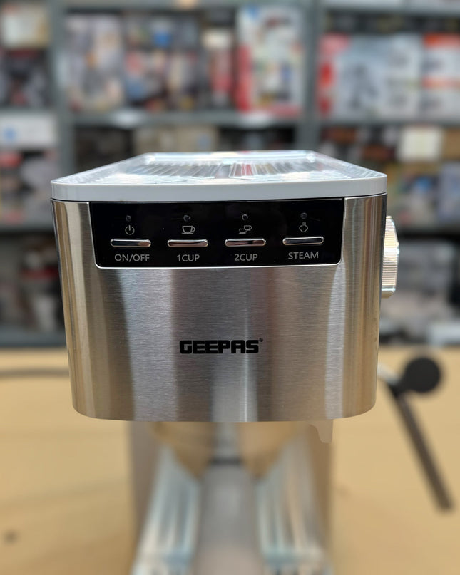 GEEPAS 1450W Espresso & cappuccino Coffee Machine-1415