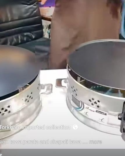 Irani Design Automatic Gas Tawa – Non-Stick Chapati & Paratha Maker