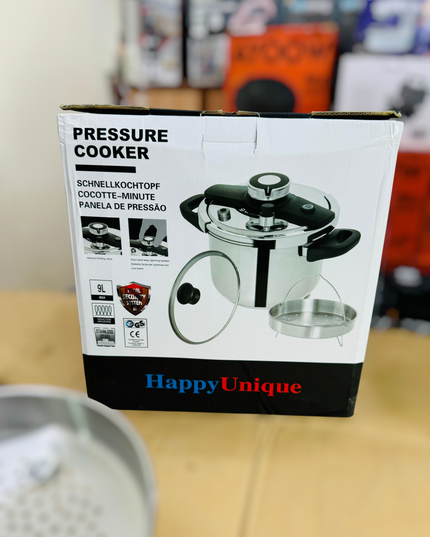 Germany one touch automatic 9L 2 in 1 pressure cooker