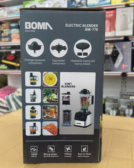 Boma 6 in 1 Electric Blender Set