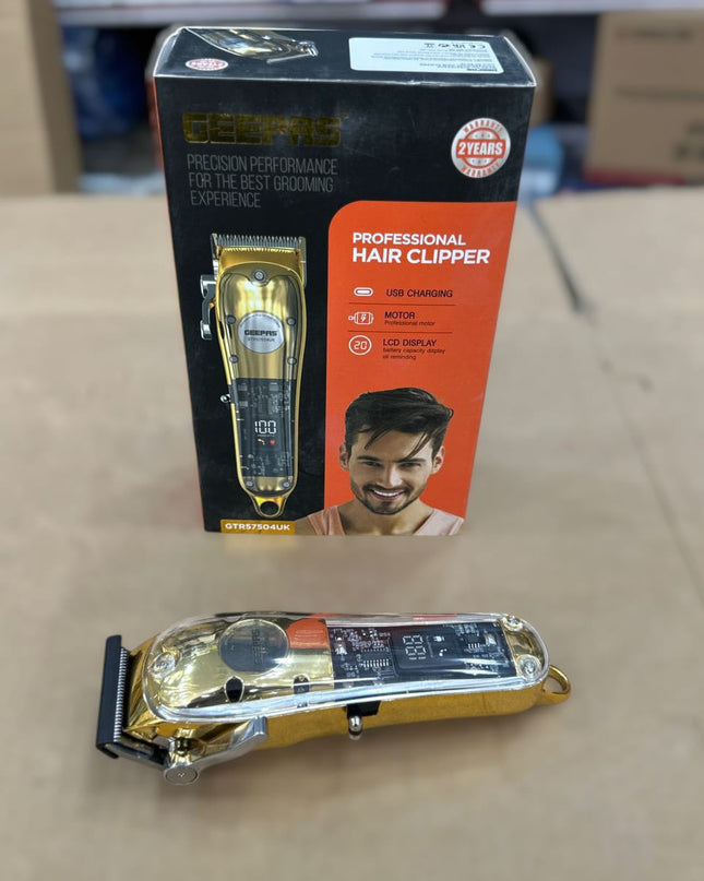 Geepas Professional Digital Hair Clipper 57504