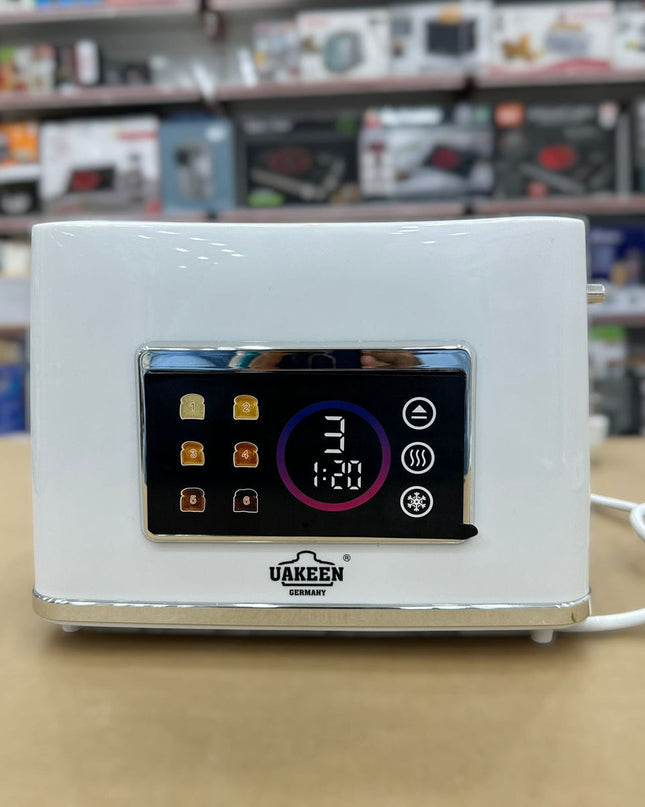Uakeen Digital Color Diplay Toaster ZL-2112