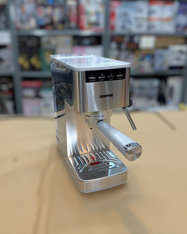 GEEPAS 1450W Espresso & cappuccino Coffee Machine-1415