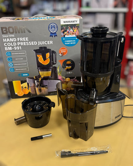 Boma 2 in 1 slow juicer & citrus ( full mouth Juicer)