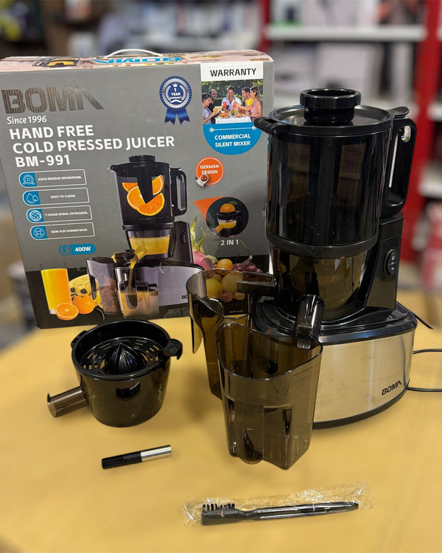 Boma 2 in 1 slow juicer & citrus ( full mouth Juicer)
