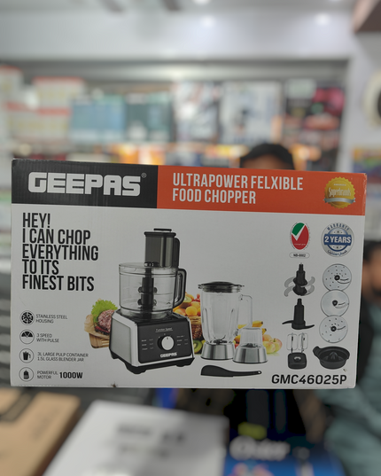 Geepas UltraPower Flexible Food Chopper GMC46025p