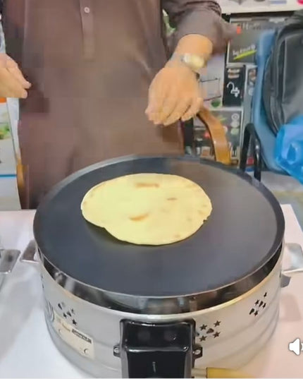 Irani Design Automatic Gas Tawa – Non-Stick Chapati & Paratha Maker