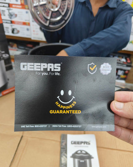 Geepas 8L Digital Multi Cooker ( pressure cookerp