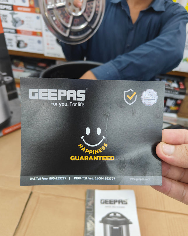 Geepas 8L Digital Multi Cooker ( pressure cookerp