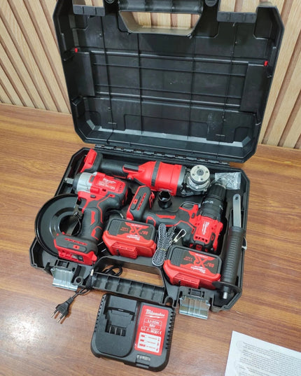 Original Milwaukee 3 in 1 drill machine set